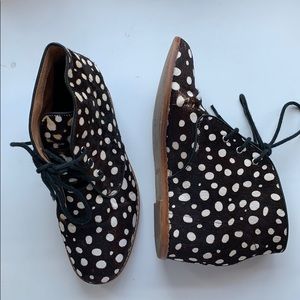 Matiko for Anthropologie horsehair booties sz 7